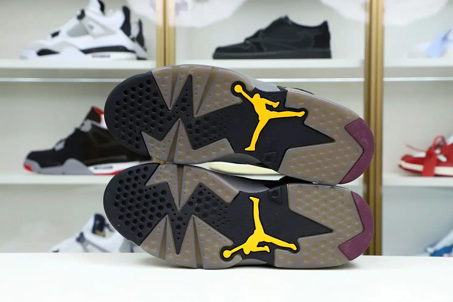 6 AIR RETRO Kimikick BORDEAUX JORDAN 0324